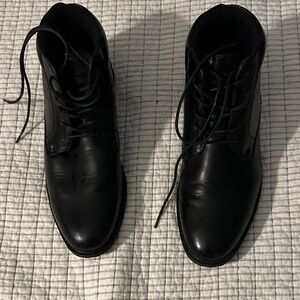 London Fog Black Chukka Boots